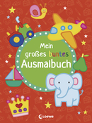 Mein großes buntes Ausmalbuch (Elefant)