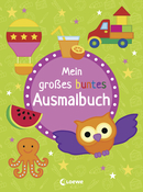 Mein großes buntes Ausmalbuch (Eule)