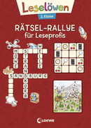 Leselöwen Rätsel-Rallye für Leseprofis - 2. Klasse (Rot)