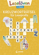 Leselöwen Kreuzworträtsel für Leseprofis - 2. Klasse (Sonnengelb)