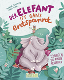 Der Elefant ist ganz entspannt