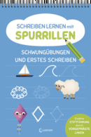 Schreiben lernen mit Spurrillen - Schwungübungen und erstes Schreiben