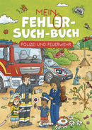 Mein Fehler-Such-Buch - Polizei und Feuerwehr