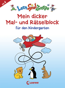 LernSpielZwerge - Mein dicker Mal- und Rätselblock für den Kindergarten
