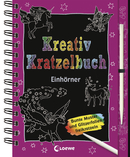 Kreativ-Kratzelbuch: Einhörner