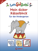 LernSpielZwerge - Mein dicker Rätselblock für den Kindergarten