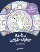 Mandala-Lichterzauber - Einhörner