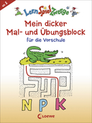 LernSpielZwerge - Mein dicker Mal- und Übungsblock für die Vorschule