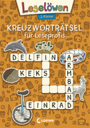 Leselöwen Kreuzworträtsel für Leseprofis - 2. Klasse (Orange)