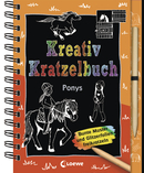 Kreativ-Kratzelbuch: Ponys
