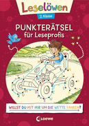 Leselöwen Punkterätsel für Leseprofis - 2. Klasse (Rot)