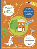 Malen und Rätseln - Lustige Spiele für den Kindergarten (3+)