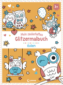 Mein zauberhaftes Glitzermalbuch - Eulen