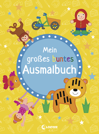 Mein großes buntes Ausmalbuch (Tiger)