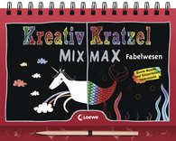 Creative Scratch Book MIX MAX - Mythical Creatures