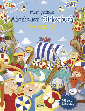 Mein großes Abenteuer-Stickerbuch - Wikinger
