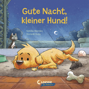 Gute Nacht, kleiner Hund!