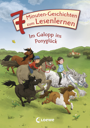 Leselöwen - Das Original -<br />7-Minuten-Geschichten zum Lesenlernen - Im Galopp ins Ponyglück