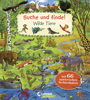 Suche und finde! - Wilde Tiere