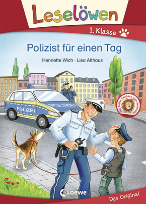 Leselöwen 1. Klasse - Polizist für einen Tag