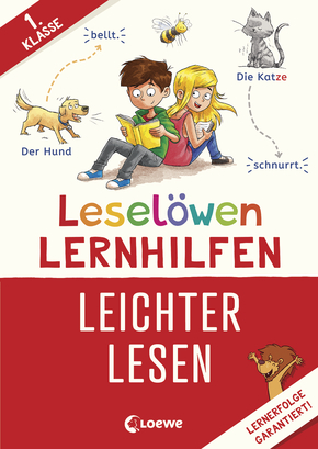Leselöwen Lernhilfen - Leichter lesen - 1. Klasse