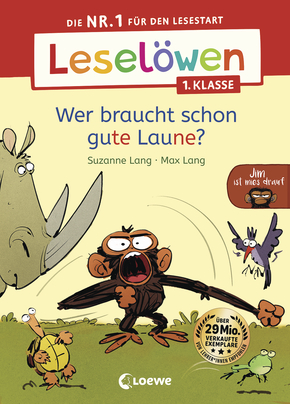 Leselöwen 1. Klasse - Jim ist mies drauf - Wer braucht schon gute Laune?