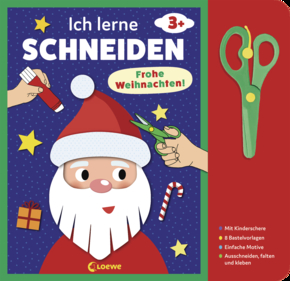 Ich lerne schneiden - Frohe Weihnachten!