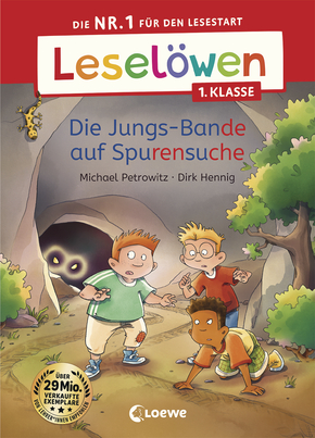 Leselöwen 1. Klasse - Die Jungs-Bande auf Spurensuche