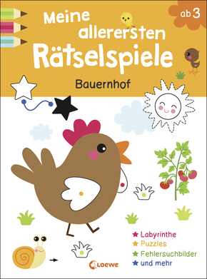 Meine allerersten Rätselspiele - Bauernhof