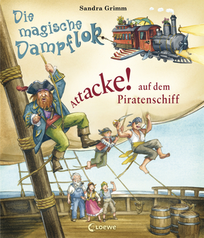 The Magic Steam Engine - Attack On Board The Pirate Ship!