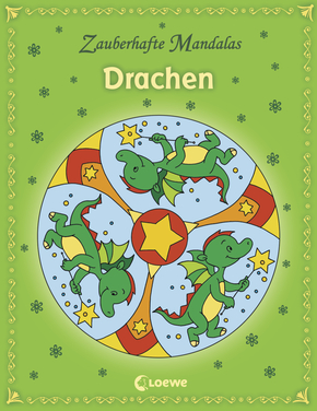 Enchanting Mandalas: Dragons