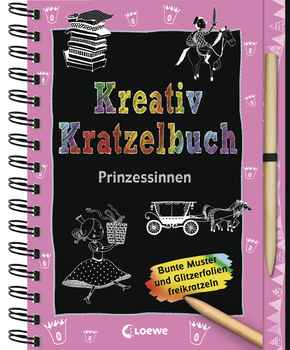 Creative Scratch Book - Princesses