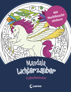 Mandala Light Magic: Mythical Creatures