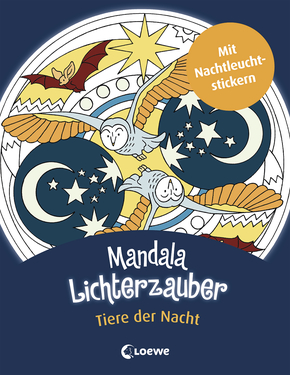 Mandala Light Magic: Nighttime Animals