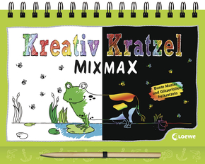 Creative Scratch Book MIX MAX – Animals