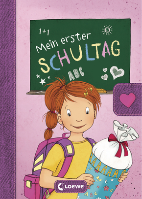 Mein erster Schultag - Mädchen