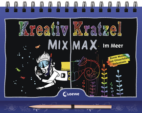 Creative Scratch Book MIX MAX - Under the Sea