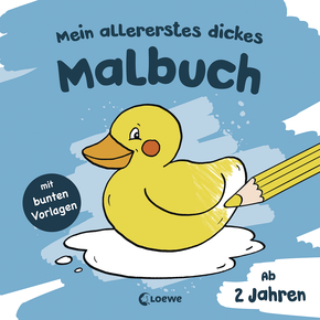 Mein allererstes dickes Malbuch (Badeente)