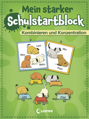 School Start Pad - Combination and Concentration