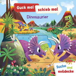 Guck mal, schieb mal! Suche und entdecke - Dinosaurier