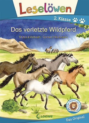 Leselöwen 2. Klasse - Das verletzte Wildpferd