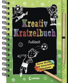 Creative Scratch Book - Soccer