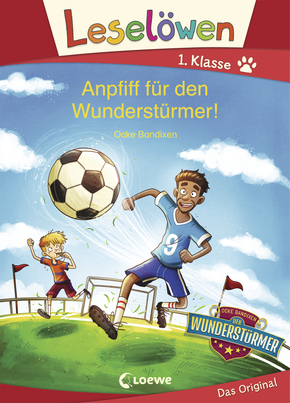 Leselöwen 1. Klasse - Anpfiff für den Wunderstürmer!