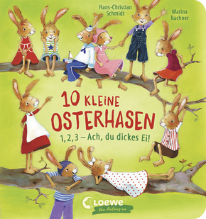 10 kleine Osterhasen