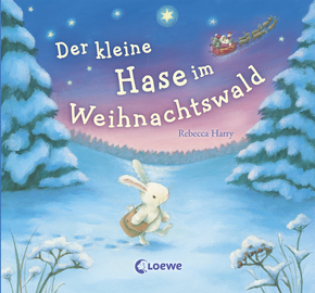 Der kleine Hase im Weihnachtswald