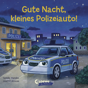 Gute Nacht, kleines Polizeiauto!