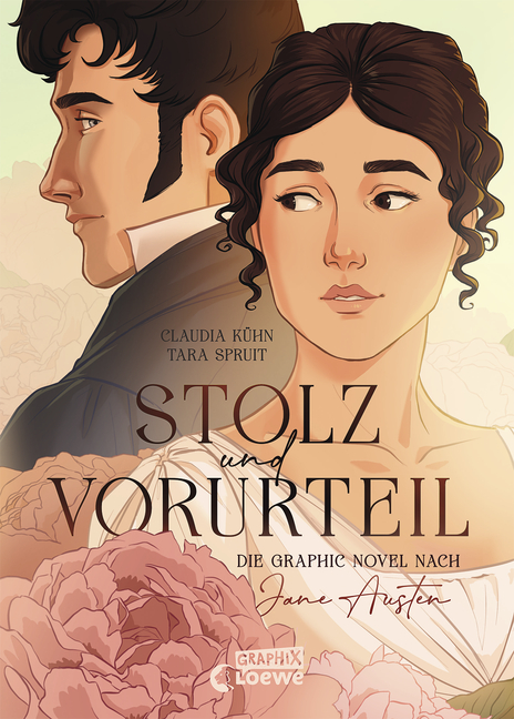 Bücherblog. Neuerscheinungen. Buchcover. Stolz und Vorurteil von Jane Austen & Claudia Kühn. Graphic Novel. Loewe Graphix.