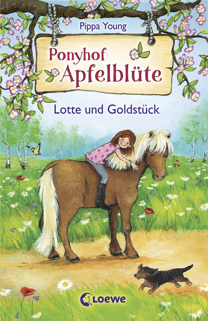 Lotte und Goldstück Ponyhof Apfelblüte 03