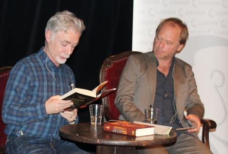 Eoin Colfer und Rainer Strecker lesen WARP - Der Klunkerfischer auf der 2. Loewe Thriller-Nacht