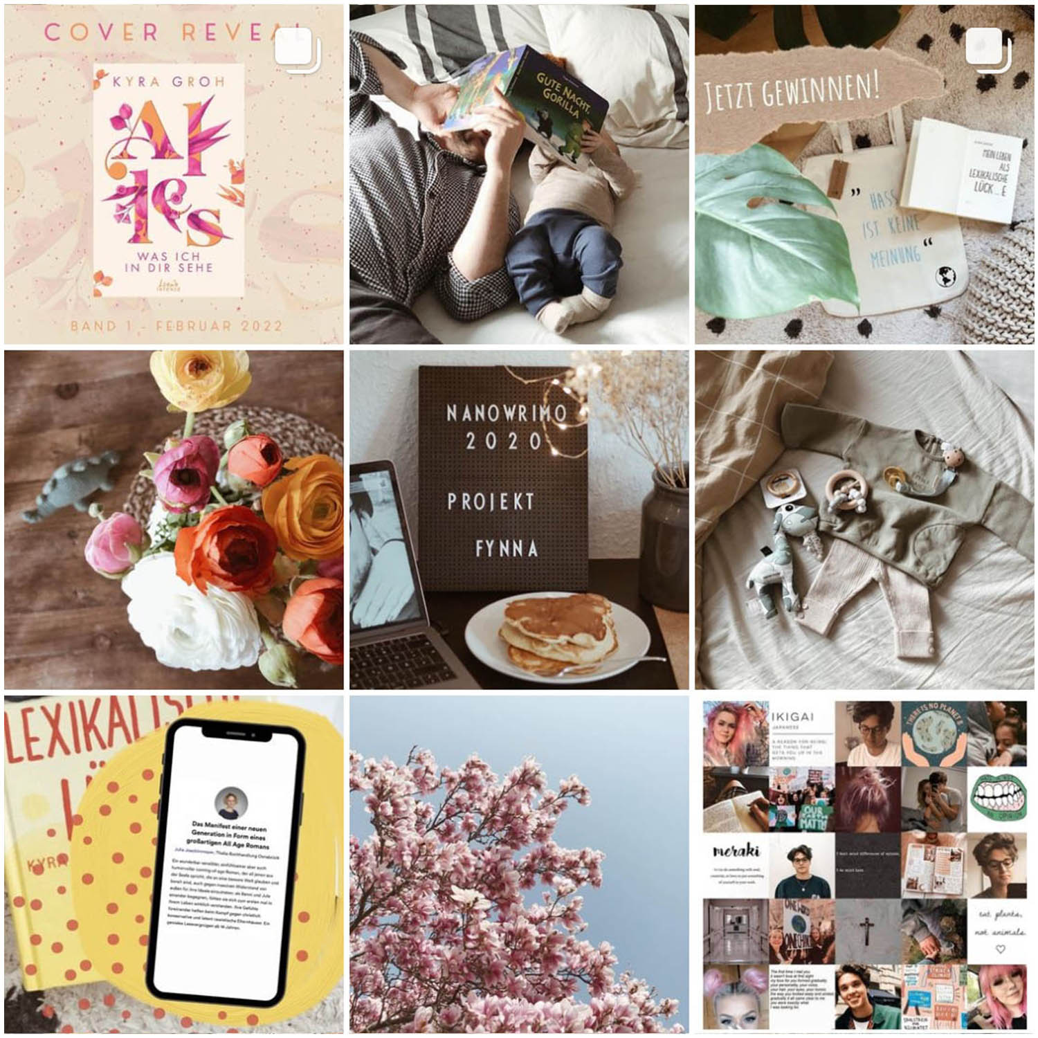 Auf ihrem Instagram-Profil teilt New Adult Autorin Kyra Groh noch mehr Informationen zu ihren Liebesgeschichten und mit ihren Followern.